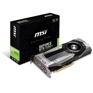 11GB MSI GeForce GTX 1080 Ti Founders Edition Aktiv PCIe 3.0 x16