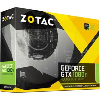 11GB ZOTAC GeForce GTX 1080 Ti Founders Edition Aktiv PCIe 3.0 x16