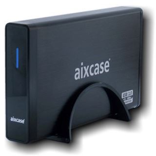 Aixcase AIX-BL35SU3 3.5" (8,89cm) USB 3.0 schwarz