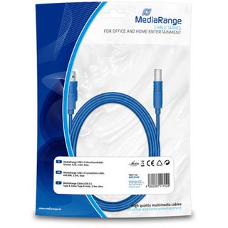 (&euro;3,30*/1m) 3.00m MediaRange USB3.0 Anschlusskabel Super-Speed