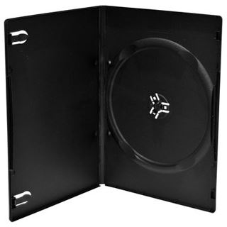 MediaRange DVD Leerbox 100pcs Single Slim schwarz
