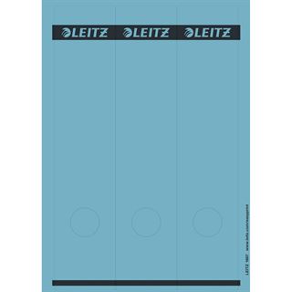 LEITZ Ordnerrücken-Etikett, 61 x 285 mm, lang, breit, blau