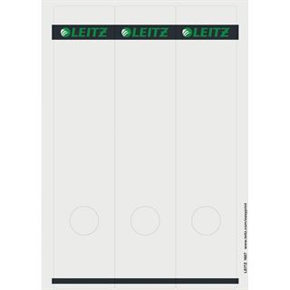 LEITZ Ordnerrücken-Etikett, 61 x 285 mm, lang, breit, grau