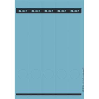LEITZ Ordnerrücken-Etikett, 39 x 285 mm, lang, schmal, blau