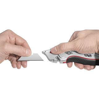WEDO Safety-Cutter Profi Plus, Klinge: 19 mm, silber/schwarz