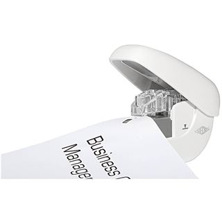 WEDO Heftger&auml;t Mini klammerlos, Heftleistung: 5 Blatt, wei&szlig;