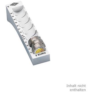 WEDO Münzrille für 2 Euro, lichtgrau