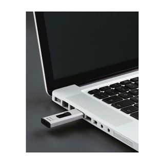 16 GB Hama FlashPen 4Bizz schwarz/silber USB 3.0