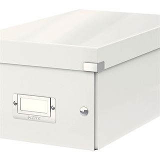 Leitz DVD-Ablagebox Click & Store WOW, weiß