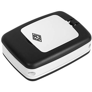 WEDO Tischlupe Pocket mit LED-Licht, wei&szlig;/schwarz