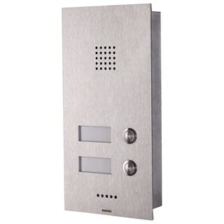 Wantec Monolith C IP 2T Türsprechstelle 2 Tasten