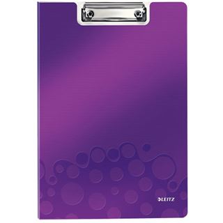 Leitz Klemmbrett-Mappe WOW, DIN A4, Polyfoam, violett