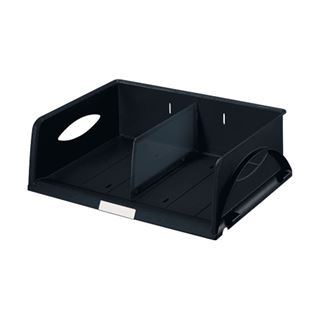Leitz Ablagekorb Sorty, DIN A4/C4 quer, schwarz