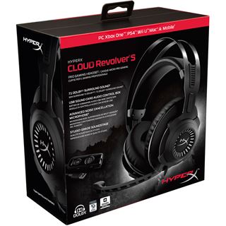 HyperX Cloud Revolver S schwarz/silber