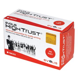 EVOLIS Farbband 5-color f. Peb/Dua/Q Bulk