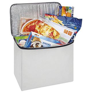 WEDO BigBox Cooler Kühltasche, 16,5 Liter, hellgrau