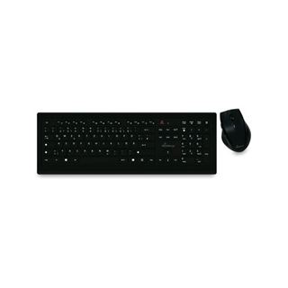 MediaRange Tastatur und Maus MROS104 Deutsch USB schwarz