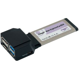 Sonnet Tempo Duo ExpressCard/34 (2x 6Gb eSATA & 2x USB 3.0)