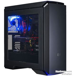Cooler Master MasterCase Pro 6 LED blau mit Sichtfenster Midi Tower