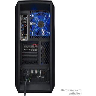 Cooler Master MasterCase Pro 6 LED blau mit Sichtfenster Midi Tower