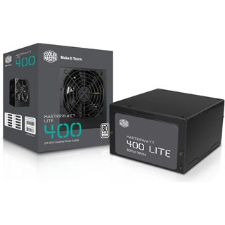 400 Watt Cooler Master MasterWatt Lite Non-Modular 80+