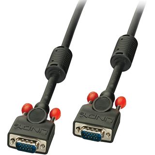 (€6,90*/1m) 1.00m Lindy VGA Anschlusskabel VGA 15pol Stecker auf