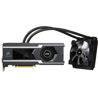 11GB MSI GeForce GTX 1080 Ti SEA HAWK X Hybrid PCIe 3.0 x16 (Retail)