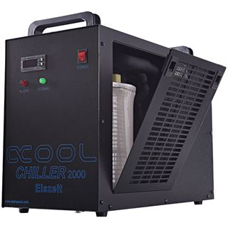 Alphacool Eiszeit Chiller 2000 externe Wasserkühlung mit 230V