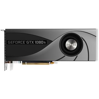 11GB ZOTAC GeForce GTX 1080 Ti Blower Aktiv PCIe 3.0 x16 (Retail)