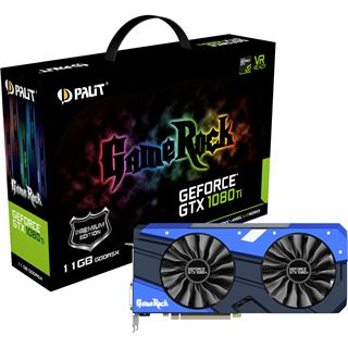 11GB Palit GeForce GTX 1080 Ti GameRock Premium Aktiv PCIe 3.0 x16