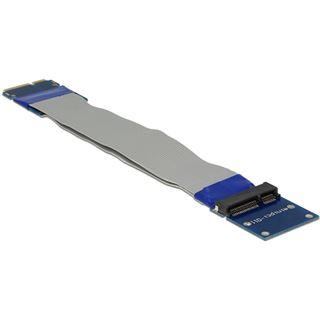 Delock Mini PCI Expr Card Verl. mSATA ->Slot Riser Karte