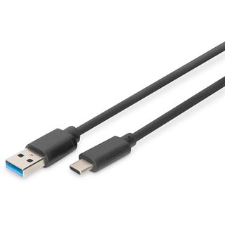 Digitus USB 3.0 Kabel USB-C - USB-A Stecker, 1,0 m
