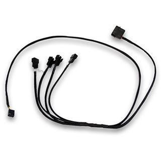 EK Water Blocks EK-Cable Y-Weiche f&uuml;r 4x 4-Pin-PWM-L&uuml;fter -