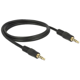 (€6,90*/1m) 1.00m Delock Audio Anschlusskabel 3.5mm Klinke