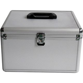 MediaRange CD DJ-Case für 300 CD/DVDs silber
