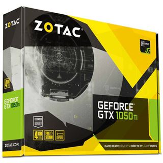 4GB ZOTAC GeForce GTX 1050 Ti LP Aktiv PCIe 3.0 x16 (Retail)