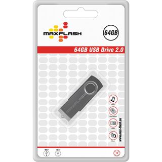 64 GB MAXFLASH USB Stick schwarz USB 2.0