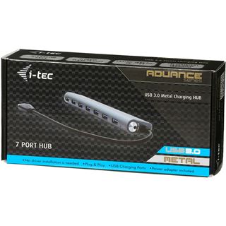 i-tec USB-Hub, 7x USB-A 3.0, USB-A 3.0 [Stecker] (U3HUB778)