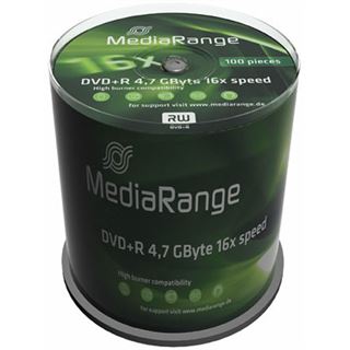 MediaRange DVD+R 4.7GB 100pcs Spindel 16x