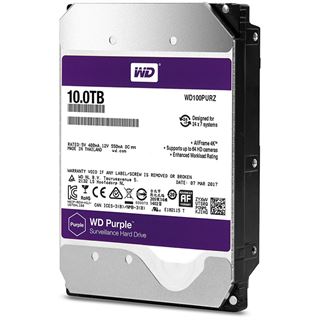 10TB WD Purple WD100PURZ 256MB 3.5" (8.9cm) SATA 6Gb/