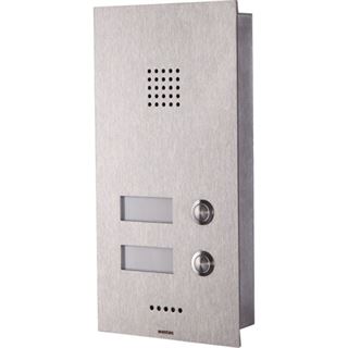 Wantec MONOLITH C a/b 1T T&uuml;rsprechstelle, 2 Tasten
