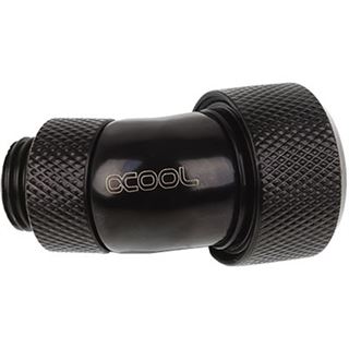 Alphacool Eiszapfen 16mm HardTube Anschraubtülle 45° drehbar