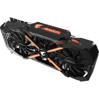 11GB Gigabyte GeForce GTX 1080 Ti AORUS Aktiv PCIe 3.0 x16 (Retail)