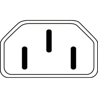 (€4,39*/1m) 1.80m Digitus Kaltgeräte Anschlusskabel