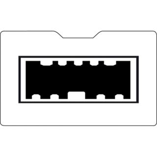 1.80m Digitus FireWire800 Anschlusskabel doppelt geschirmt FireWire