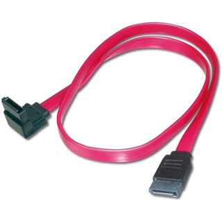 (€9,80*/1m) 0.50m Digitus SATA Anschlusskabel SATA Stecker auf