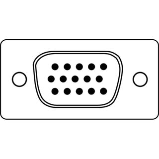 (&euro;2,18*/1m) 5.00m Digitus VGA Anschlusskabel doppelt geschirmt