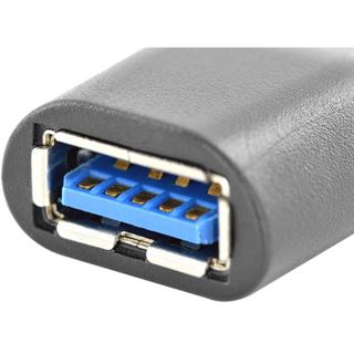 Digitus USB-C 3.0 [Stecker] auf USB-A 3.0 [Buchse] (AK-300506-000-S)