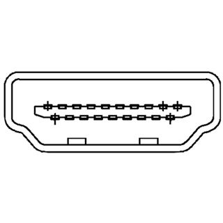 (€1,63*/1m) 3.00m Digitus HDMI Anschlusskabel High-Speed