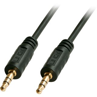 (&euro;1,58*/1m) 5.00m Lindy Audio Anschlusskabel Stereo 3.5mm